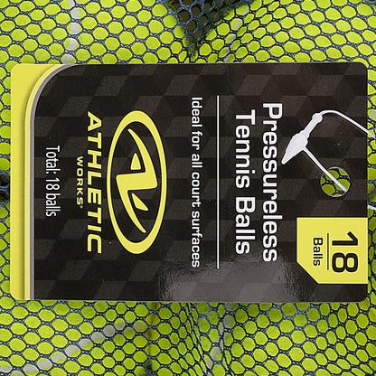 Pressureless Tennis Balls (18 Balls)